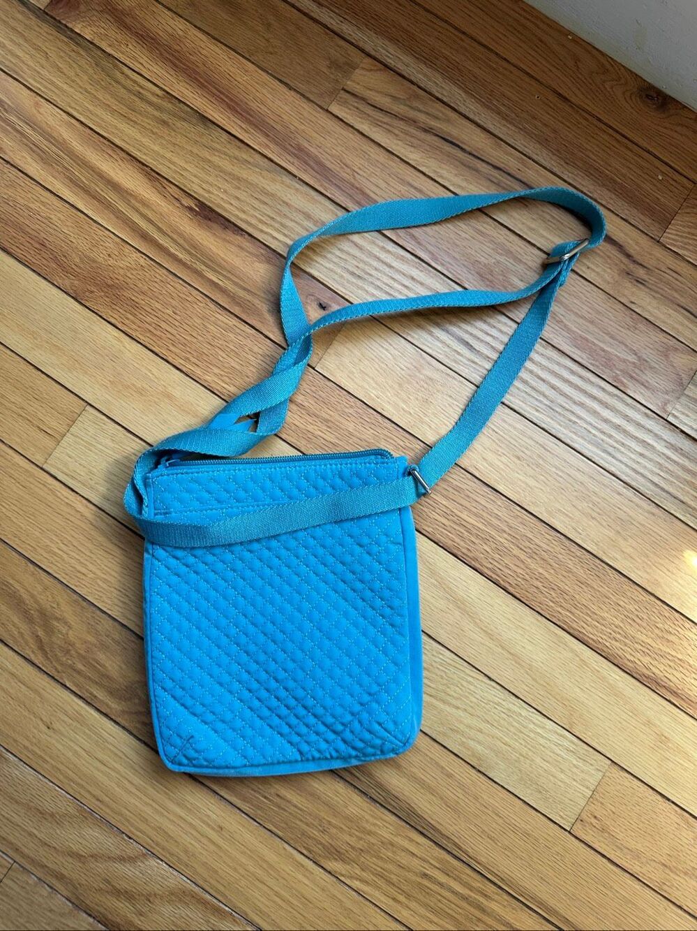 Vera Bradley Mini Hipster Crossbody Bahama Bay Turquoise Blue Bag
